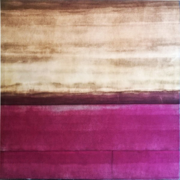 "All'orizzonte il rosso soprende il blu Brezza gentile"