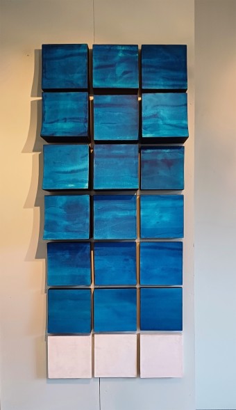 &ldquo;Si propagano le alte onde del battello fino alla riva schiumando contro i moli- Beccheggiano le barche 2&rdquo;